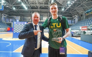 Rungtynių Bulgarijoje MVP išrinktas Grigonis